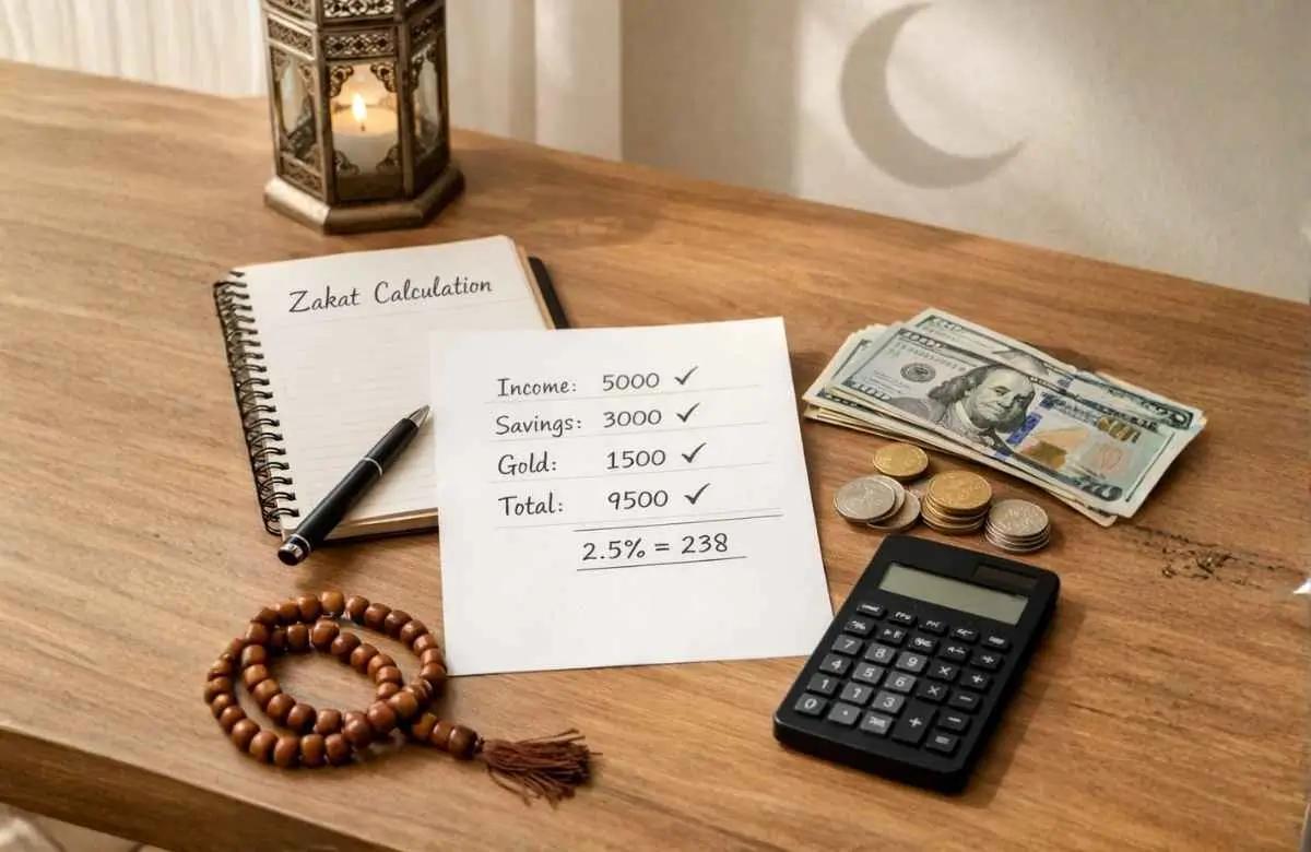 Zakat Calculation in ramadan