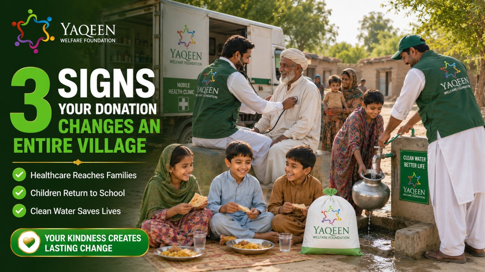 3 Signs Your Donation Changes an Entire Village