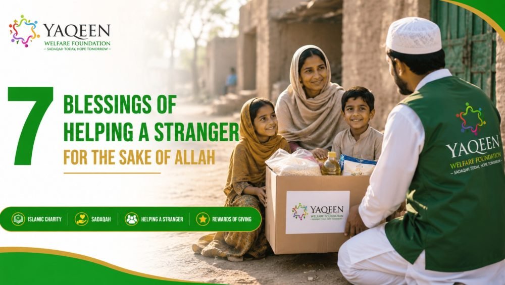7 Blessings of Helping a Stranger for the Sake of Allah