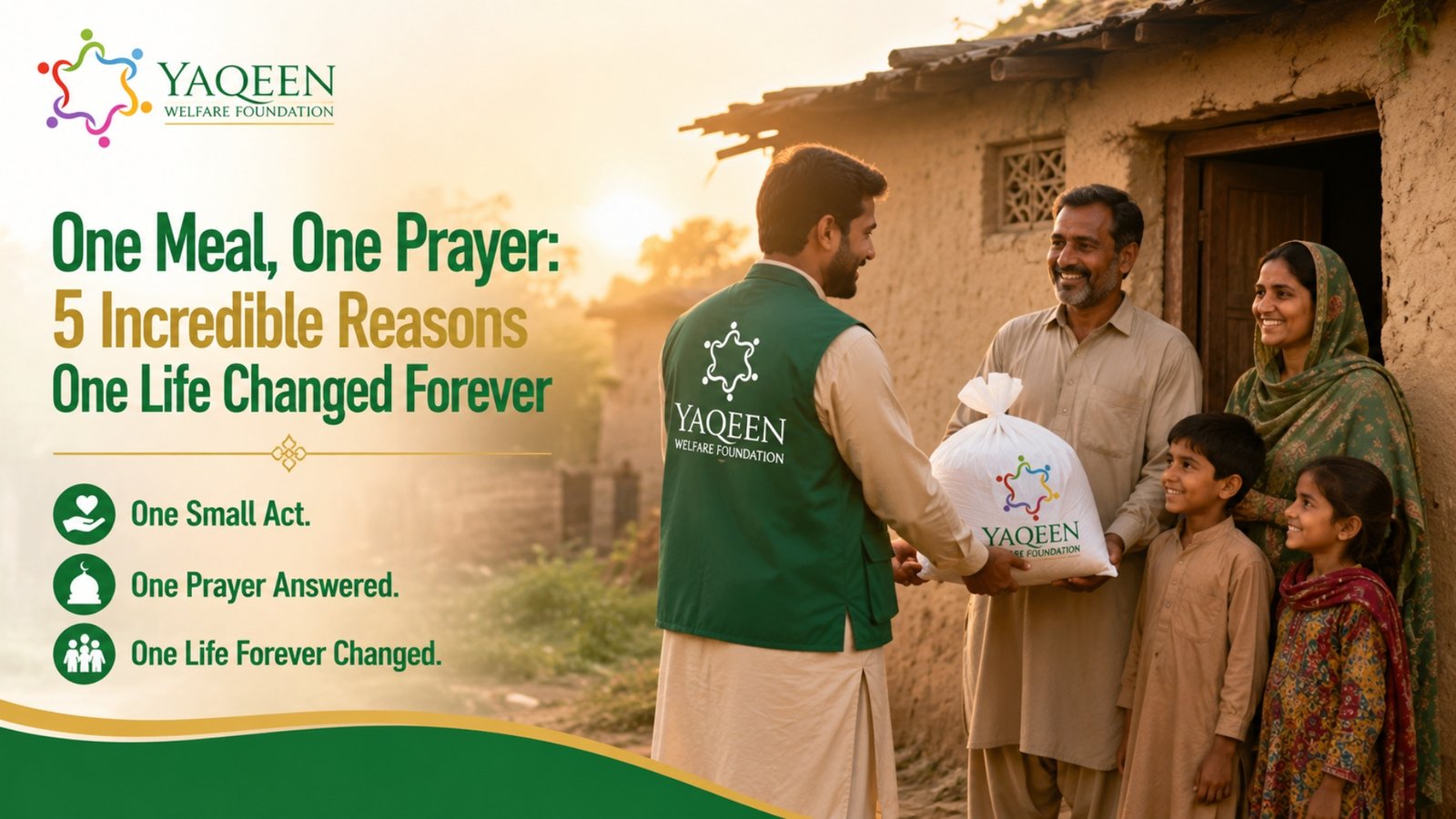 One Meal, One Prayer 5 Incredible Reasons One Life Changed Forever