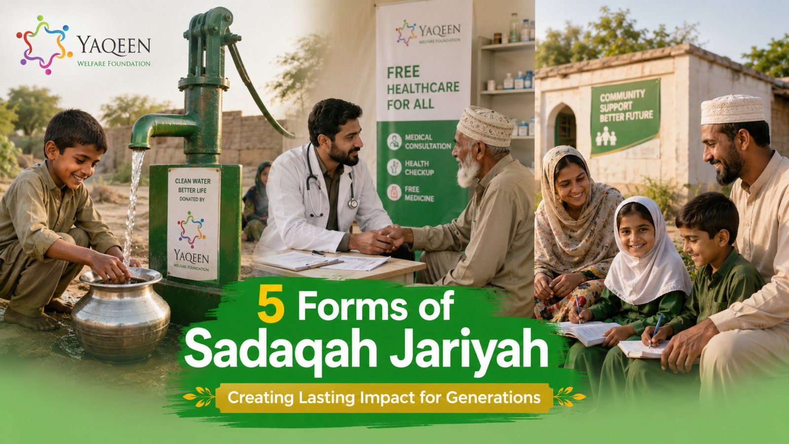 Sadaqah Jariyah: 5 Forms of Forgotten Charity Allah Never Forgets