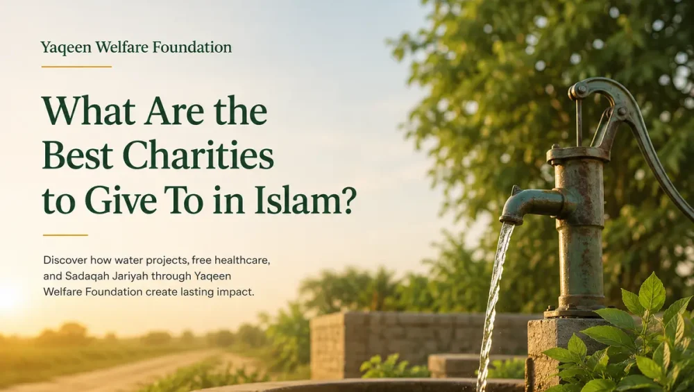 What Are the Best Charities to Give To in Islam