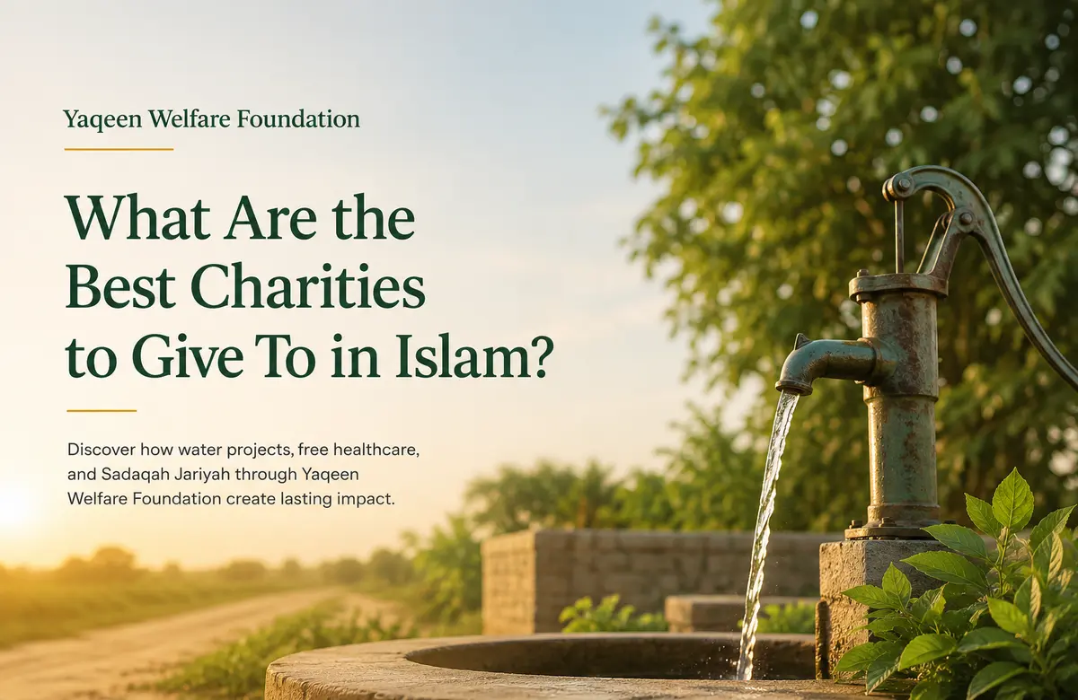 What Are the Best Charities to Give To in Islam