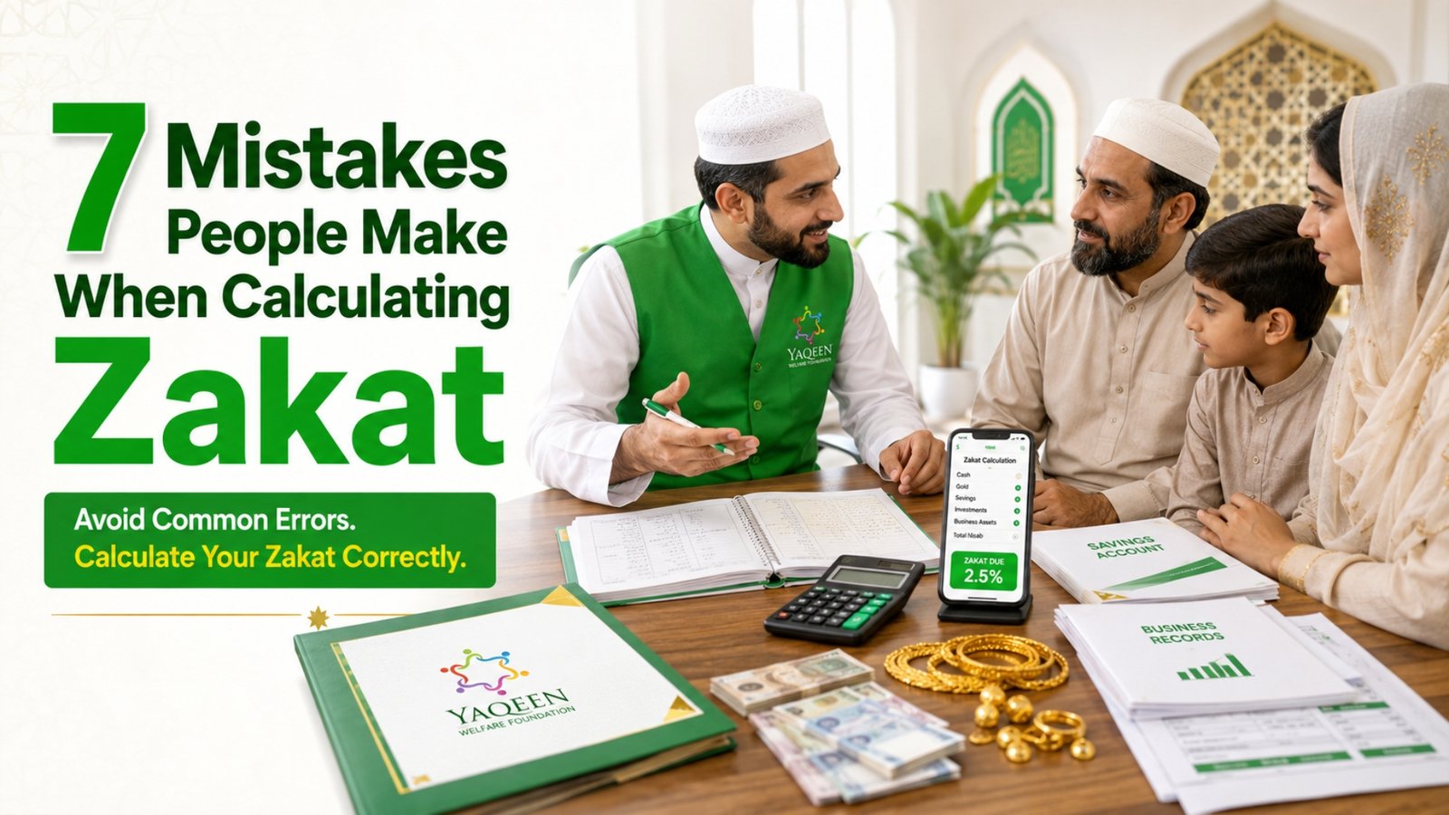 7 Mistakes People Make When Calculating Zakat (And How to Fix Them)
