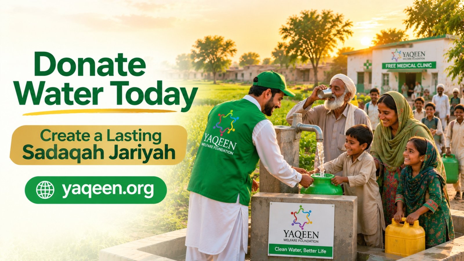 Donate Water Today
