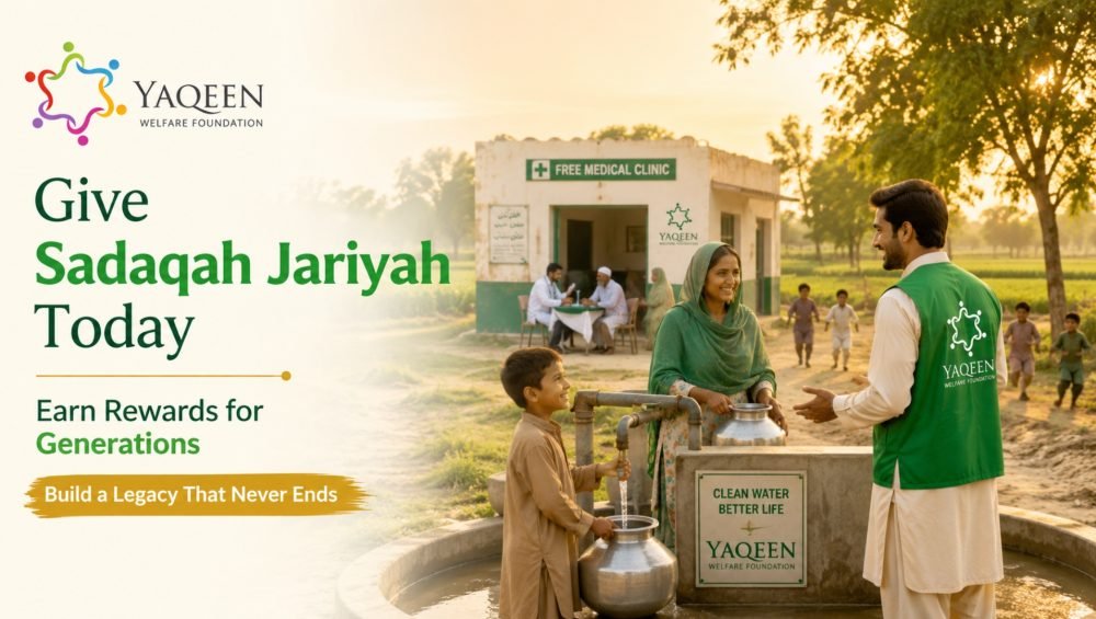 Give Sadaqah Jariyah Today