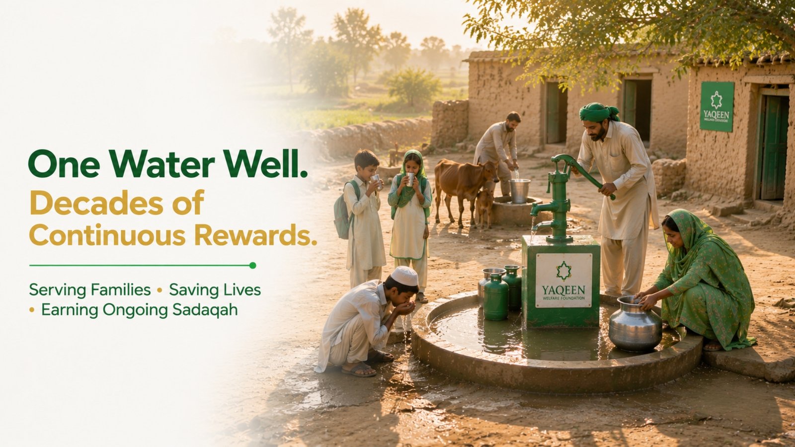 One Water Well. Decades of Continuous Rewards.