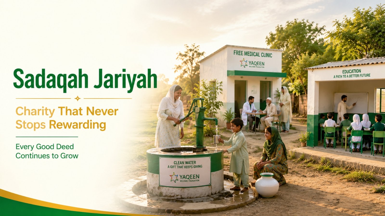 Sadaqah Jariyahl Charity That Never Stops Rewarding
