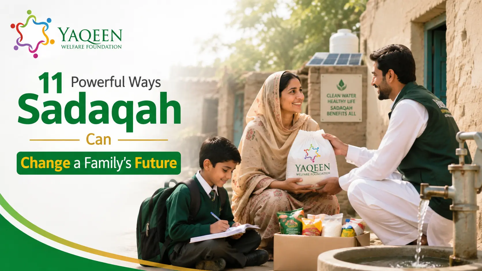 Sadaqah Changing Family Futures