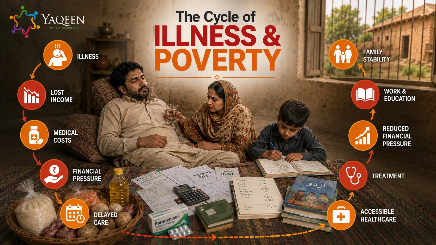 The Cycle of Illness and Poverty