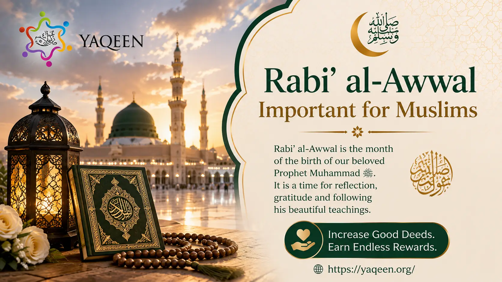 Rabi' al-Awwal is important for Muslims