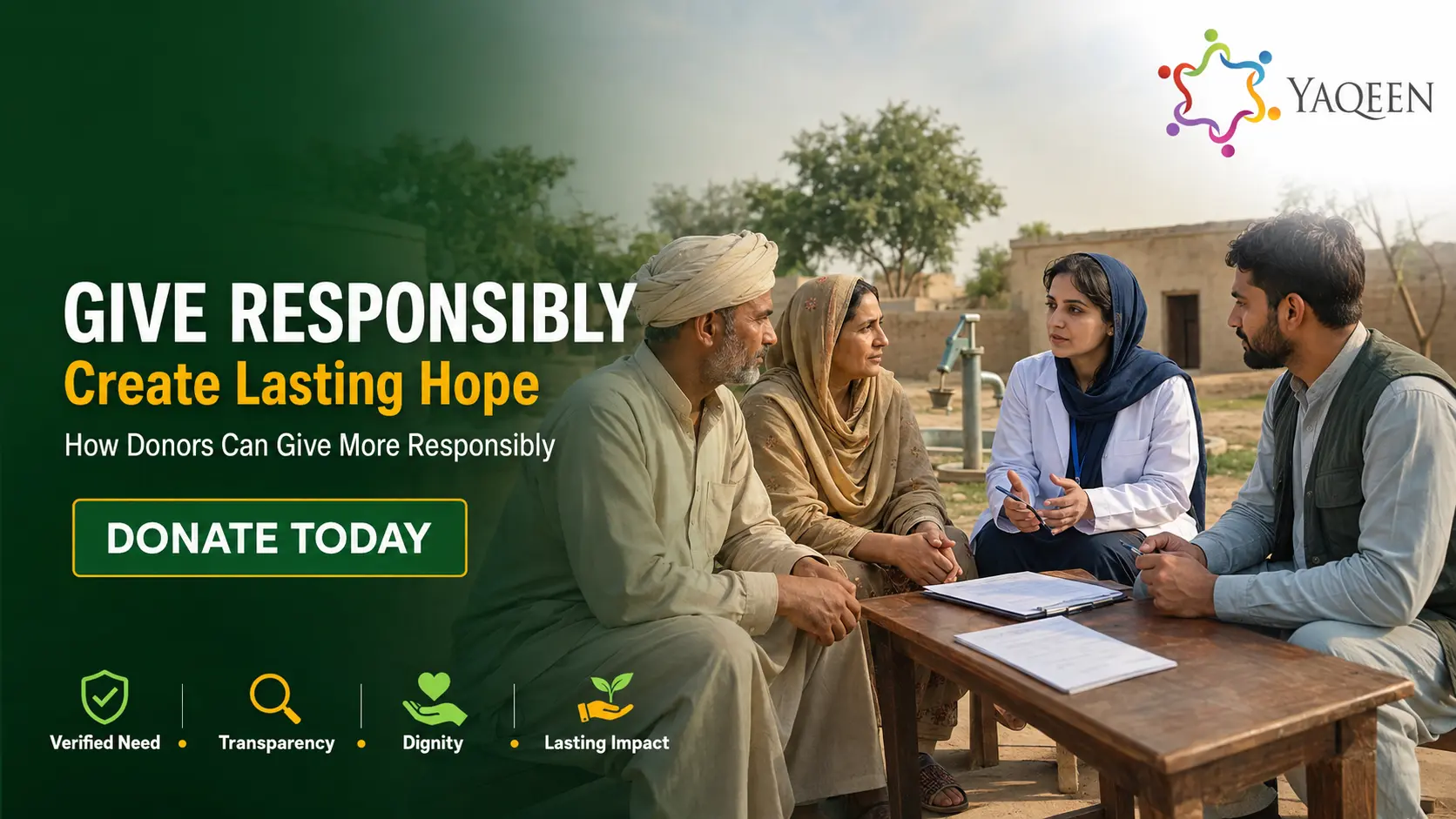 Dignified Giving, Lasting Hope
