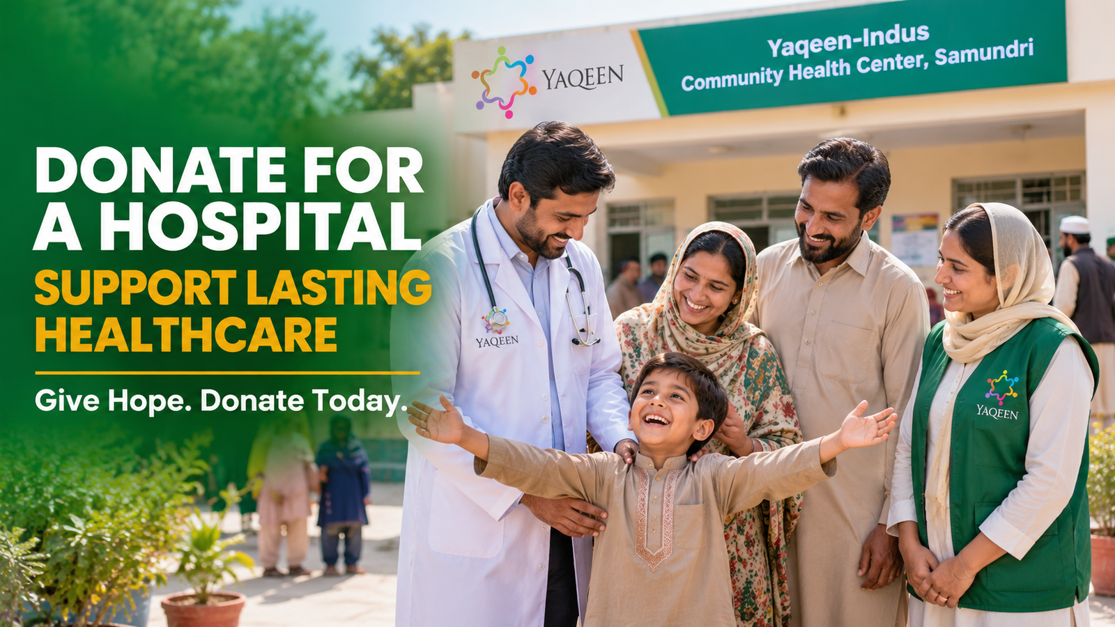 Donate for Lasting Healthcare