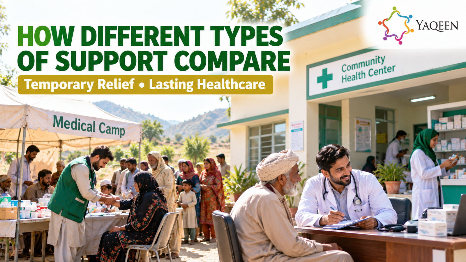Temporary Relief, Lasting Healthcare